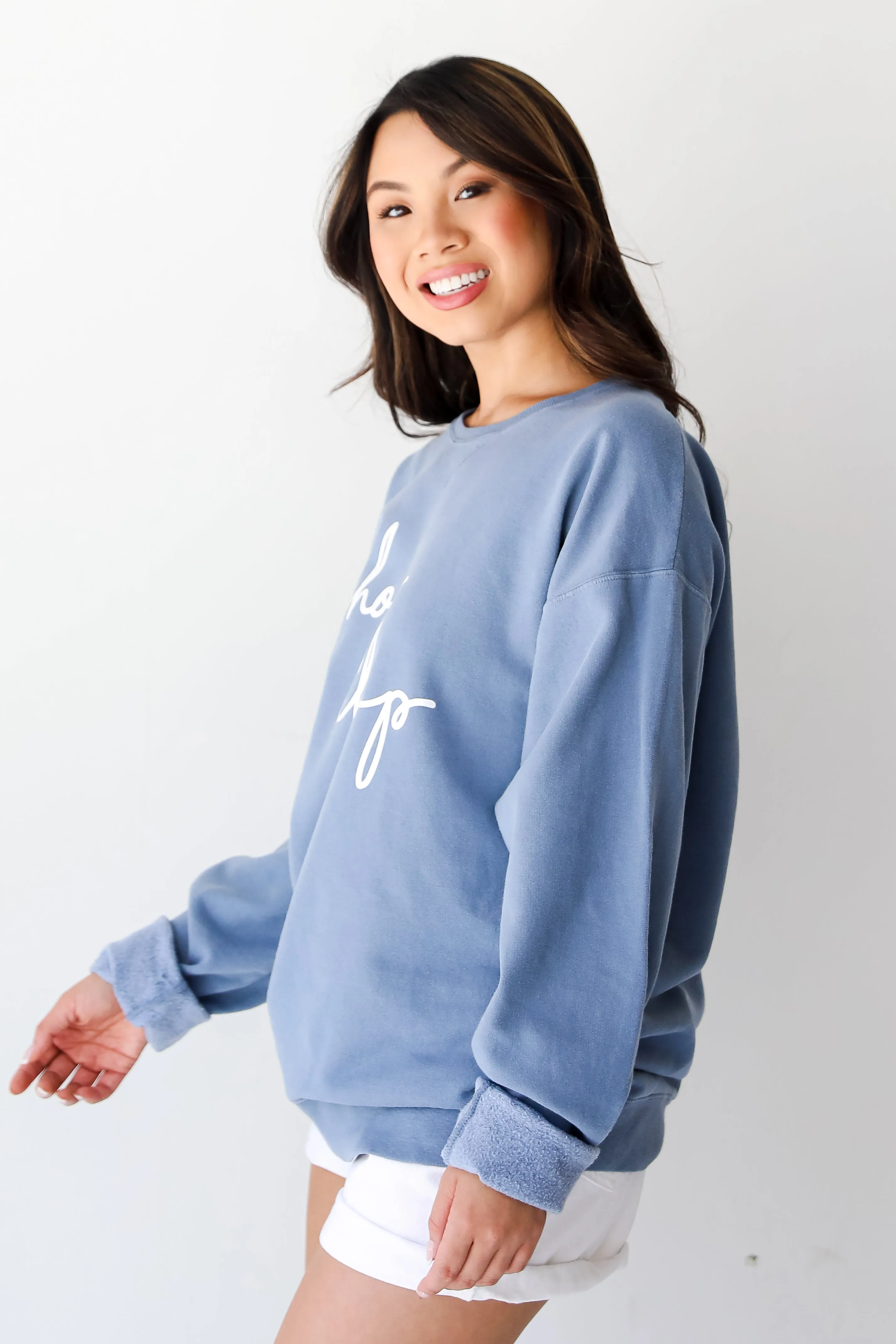 Denim Chop Chop Sweatshirt