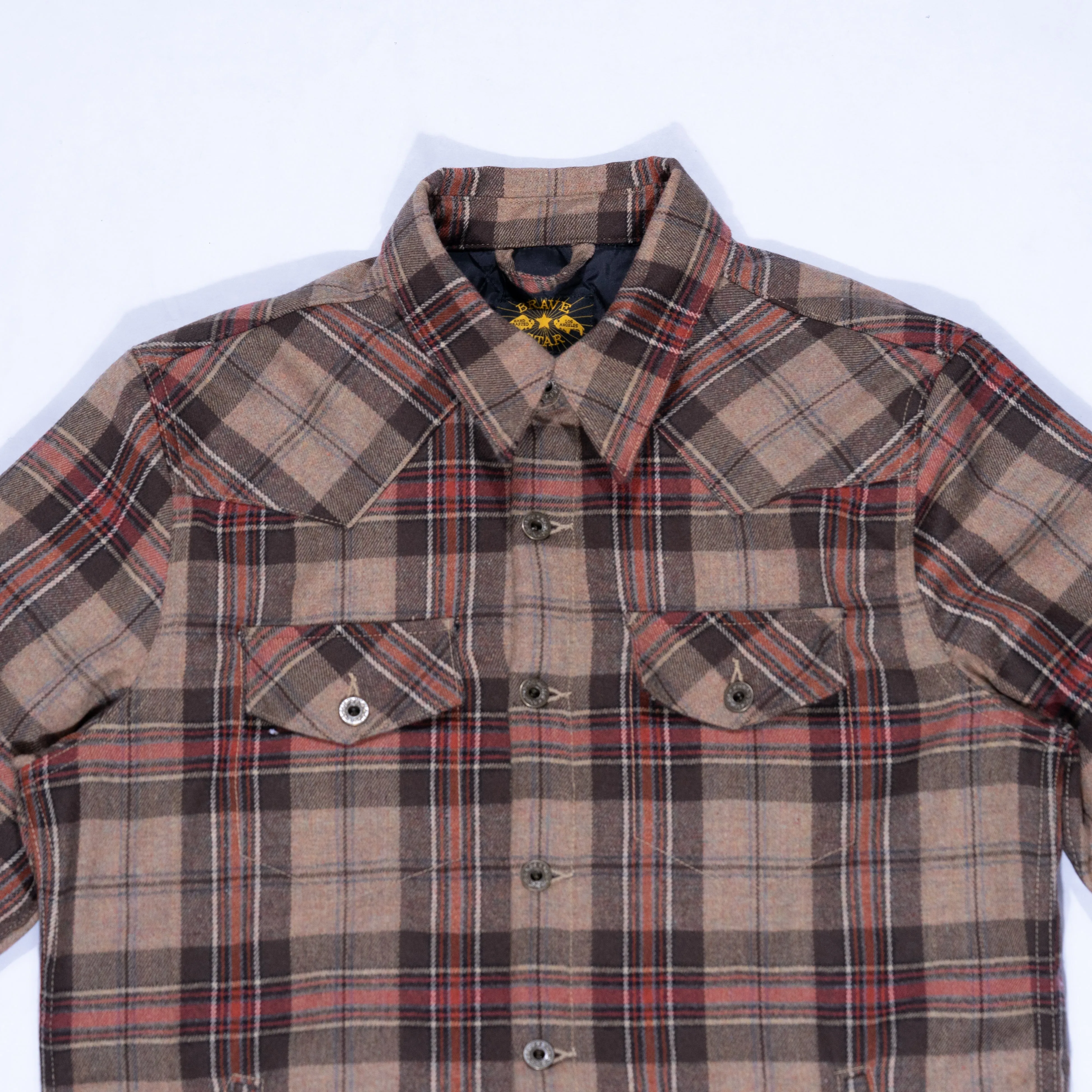 Deputy CPO Flannel Shirt Japanese Merino Wool