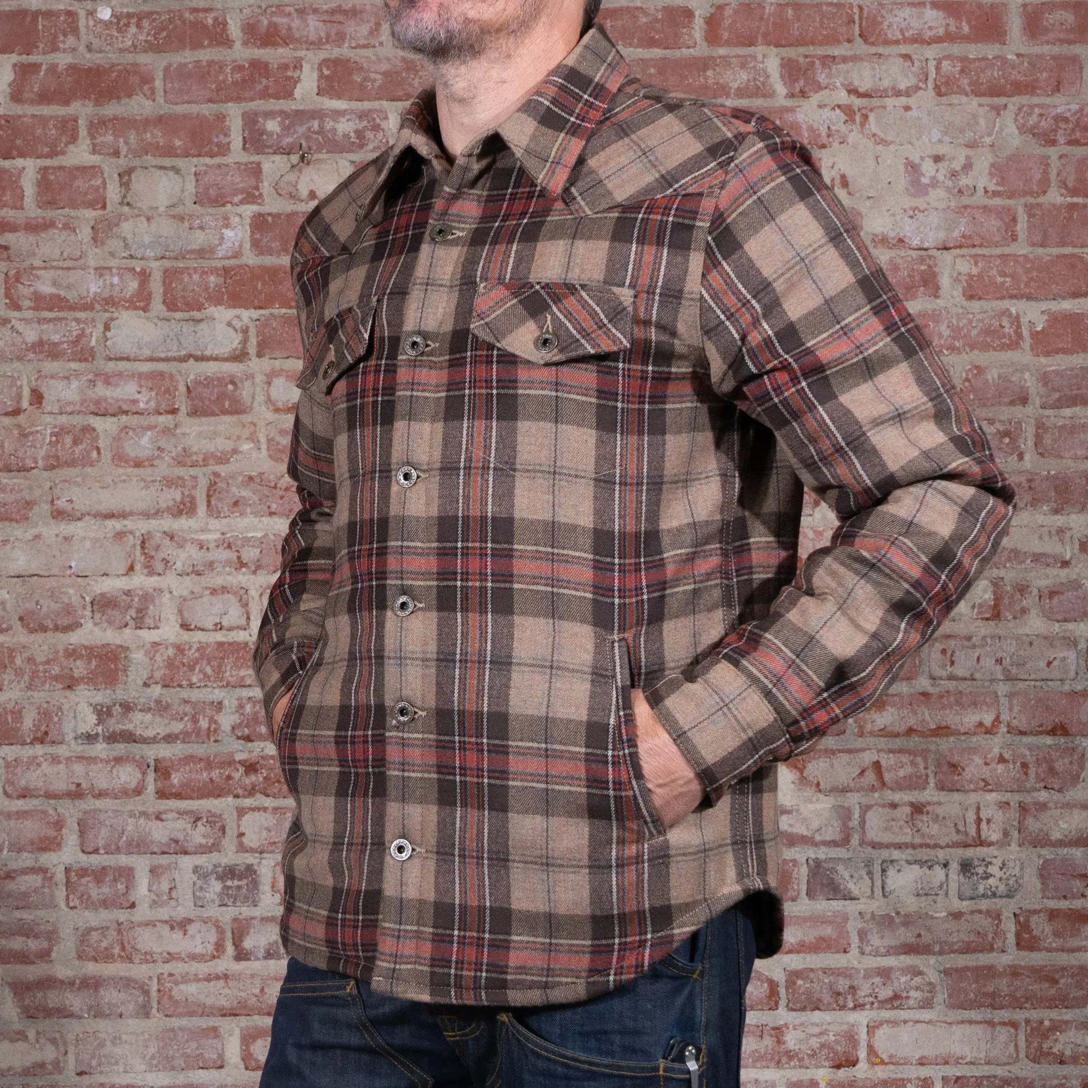 Deputy CPO Flannel Shirt Japanese Merino Wool