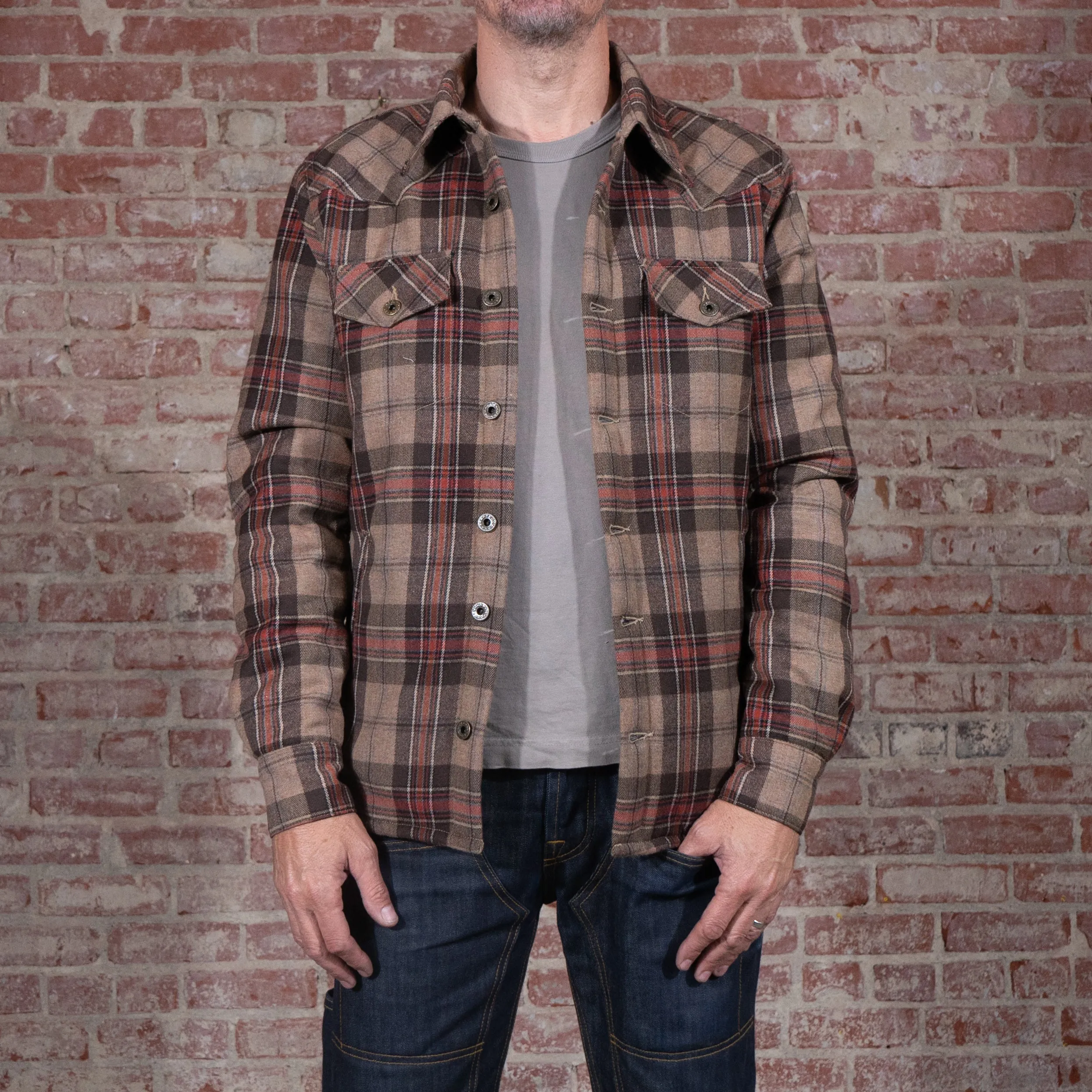 Deputy CPO Flannel Shirt Japanese Merino Wool