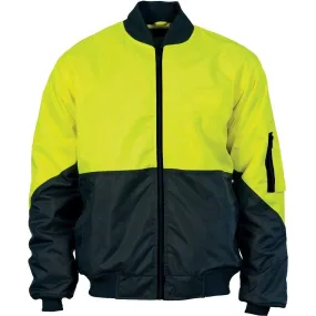 Dnc Workwear Hi-vis 2 Tone Day Bomber Jacket - 3761