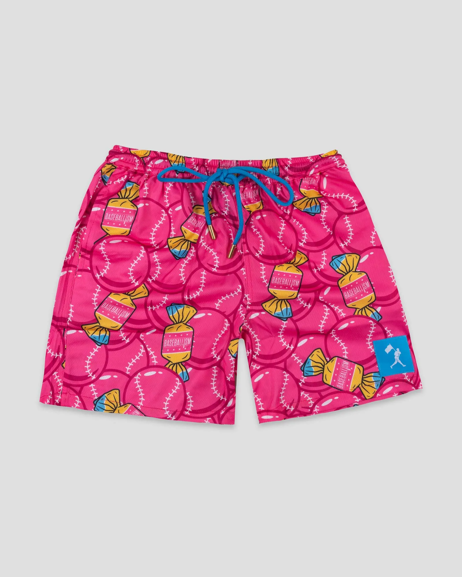 Doubles and Bubbles Diamond Air Mesh Shorts - Youth