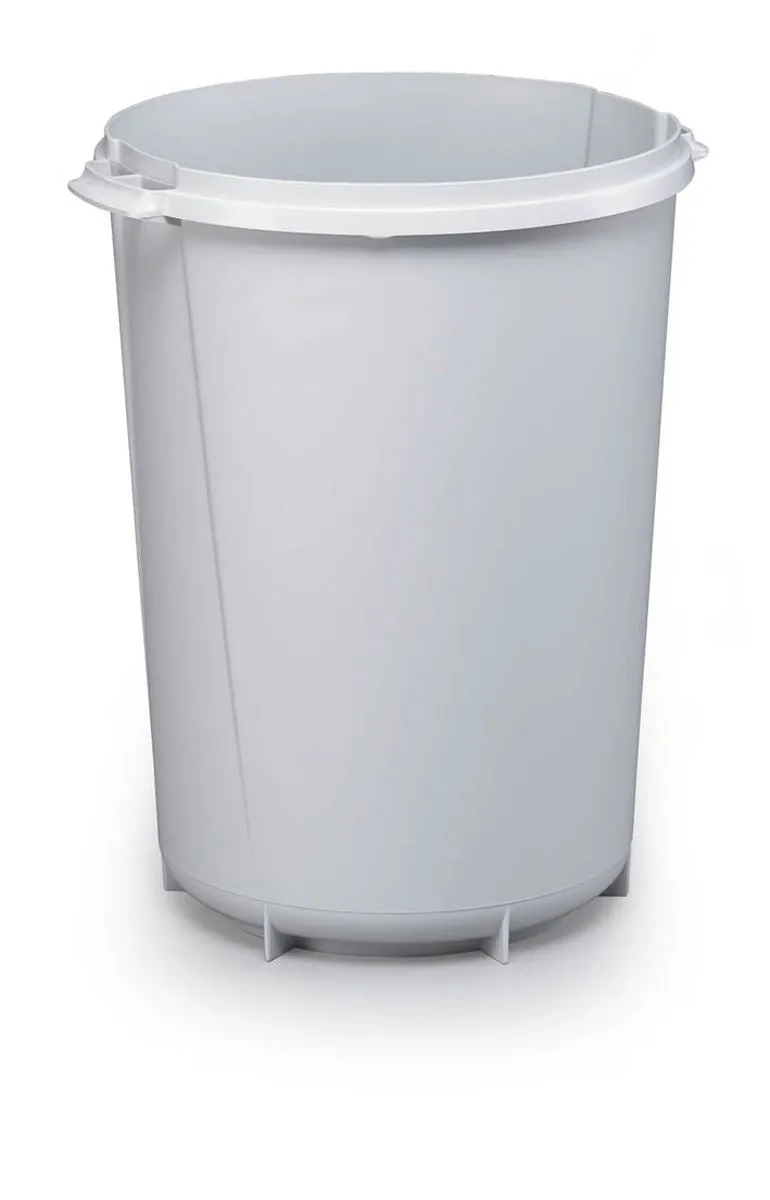 Durable DURABIN 40L Round Bin | Strong Food & Freezer Safe | Grey