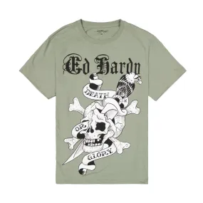 ED HARDY DG Skull Graphic T-Shirt