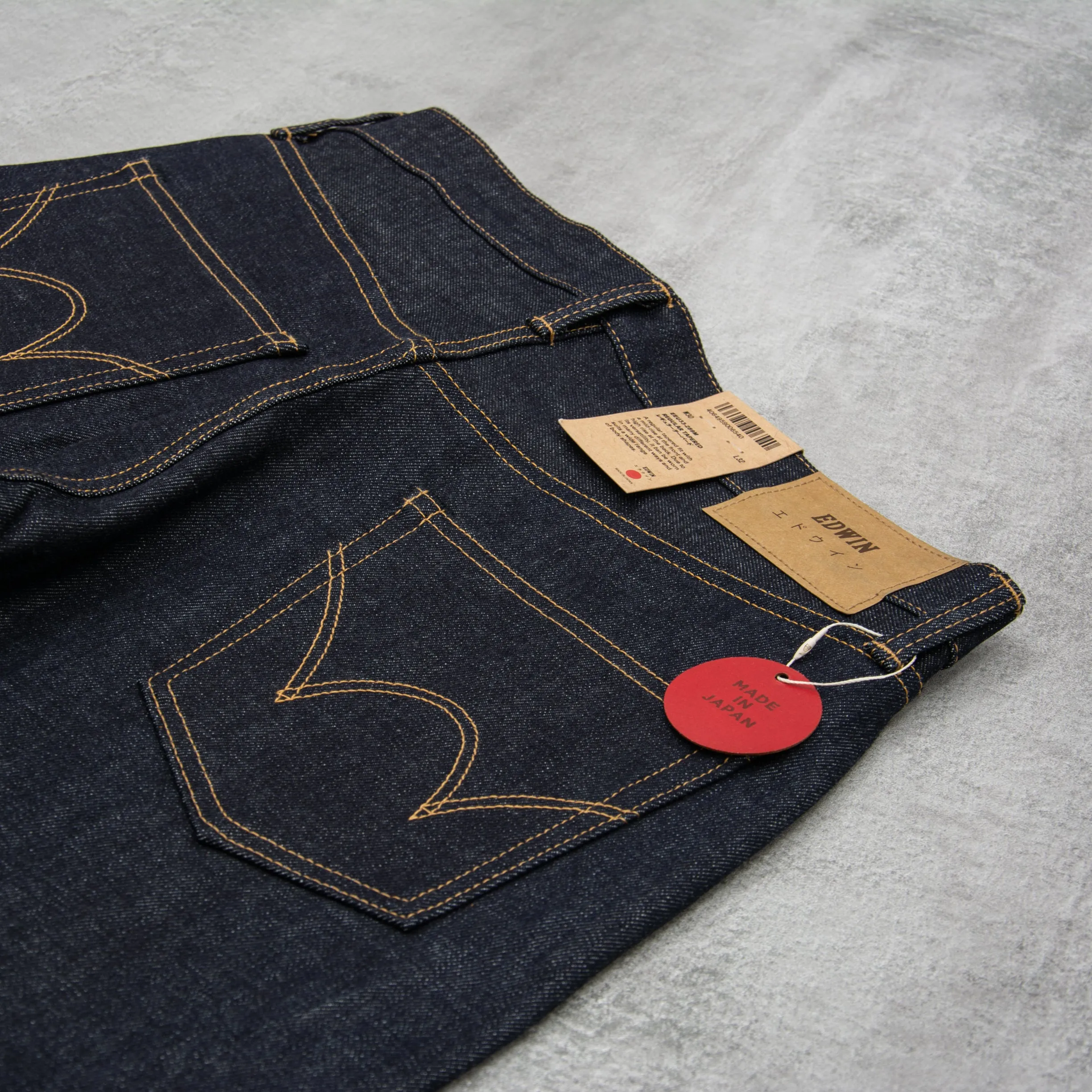 Edwin Regular Tapered Jeans Kurabo - Recycled Red Selvage