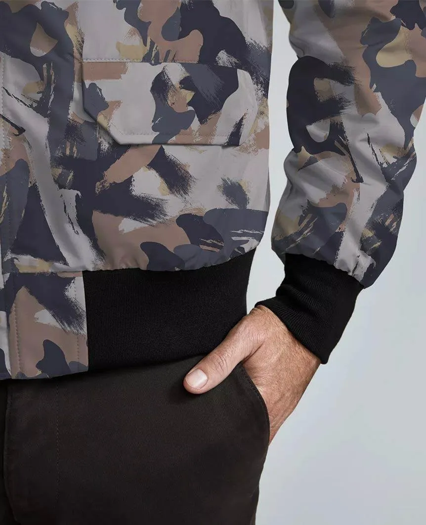 Faber Bomber Print Free Form Camo Mens