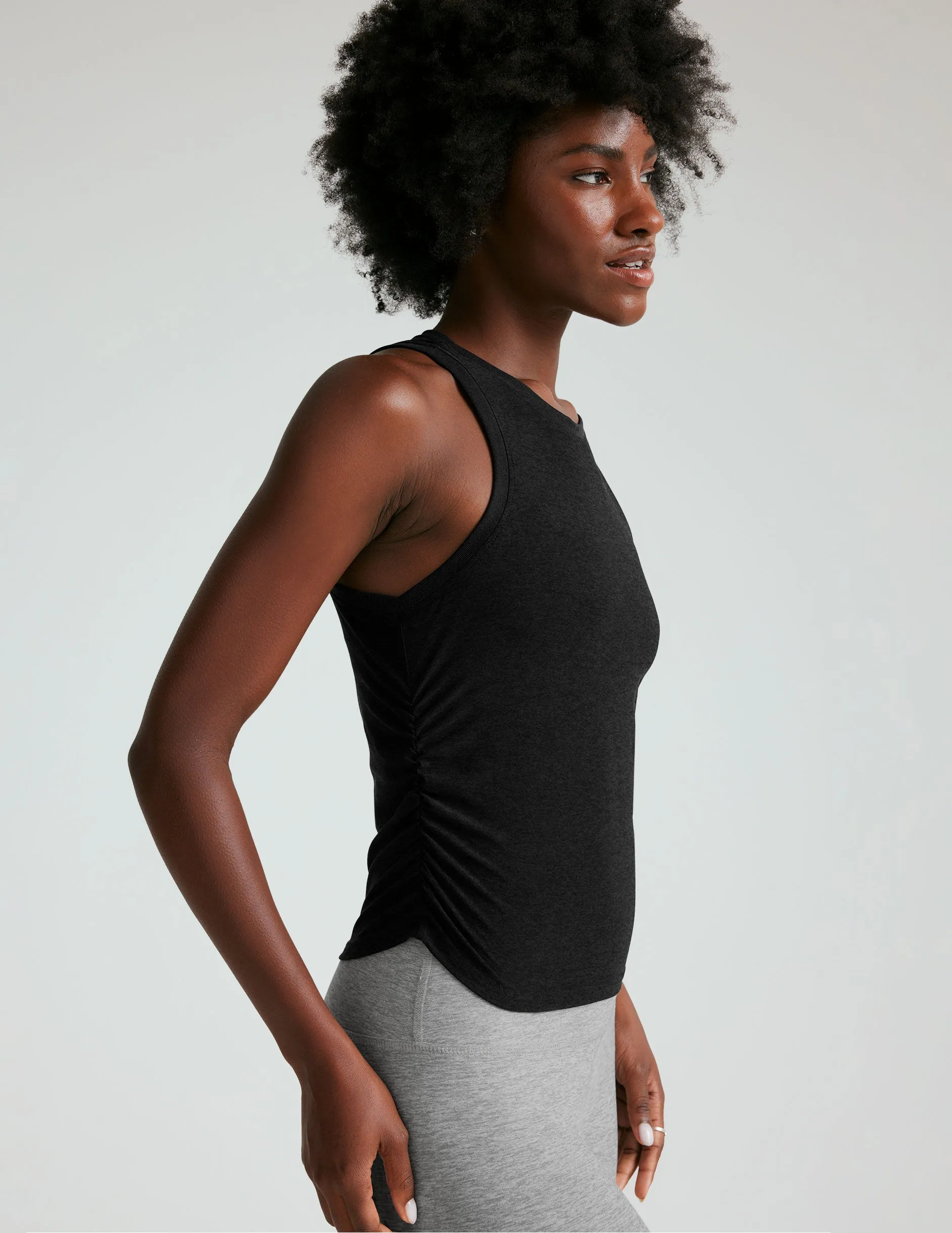 Featherweight Your Fit Shirred Tank