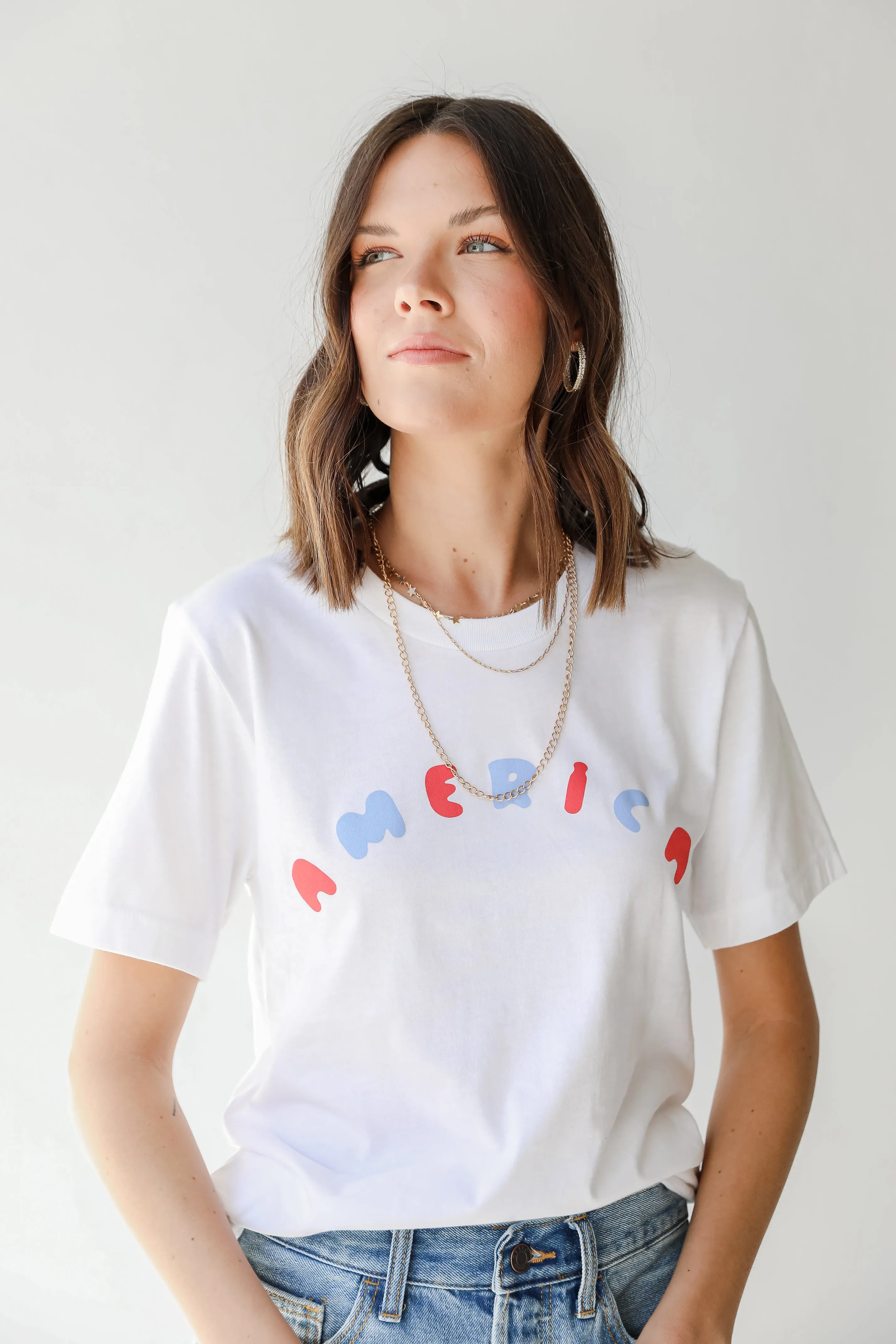 FINAL SALE - America Graphic Tee