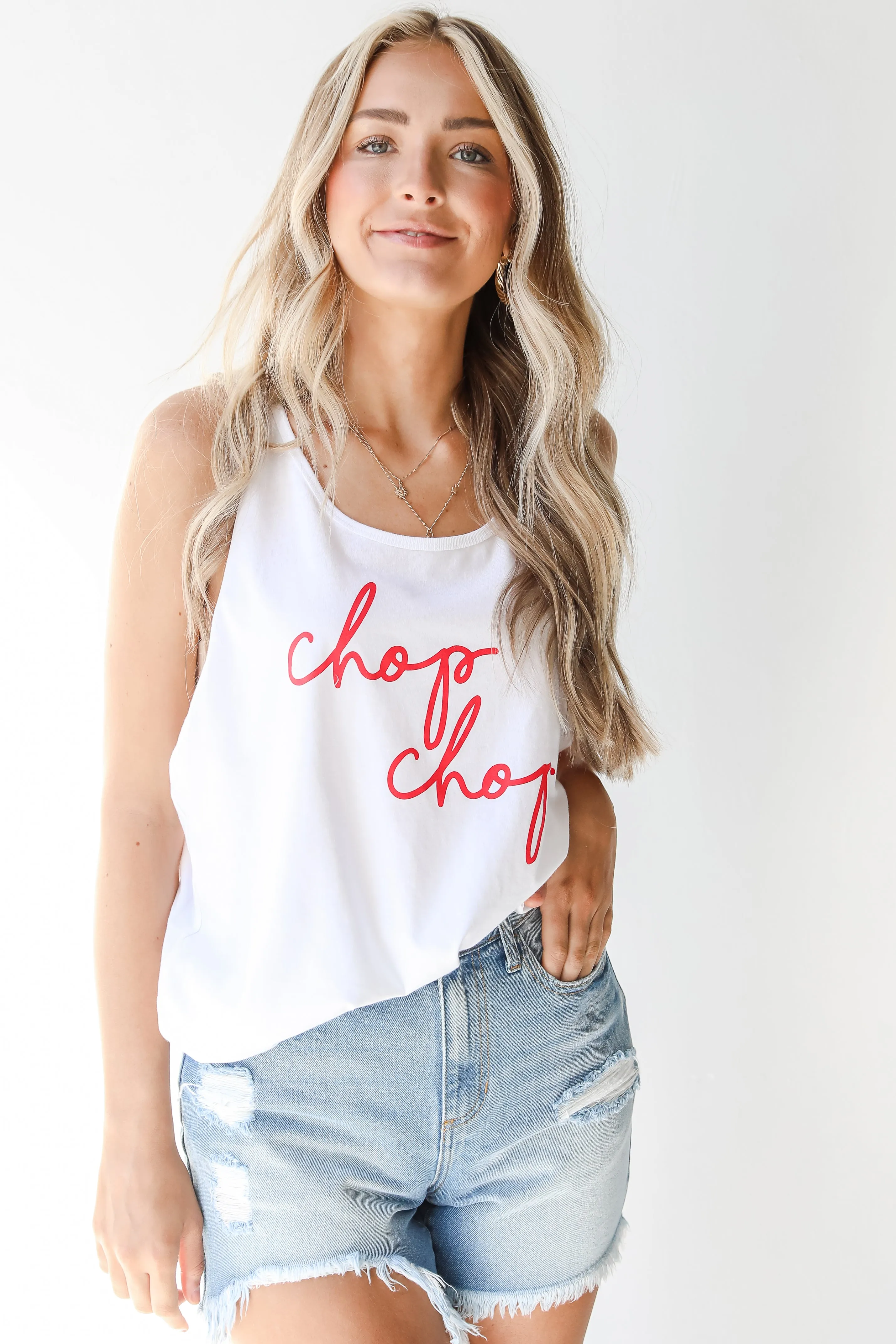 FINAL SALE - Chop Chop Graphic Tank