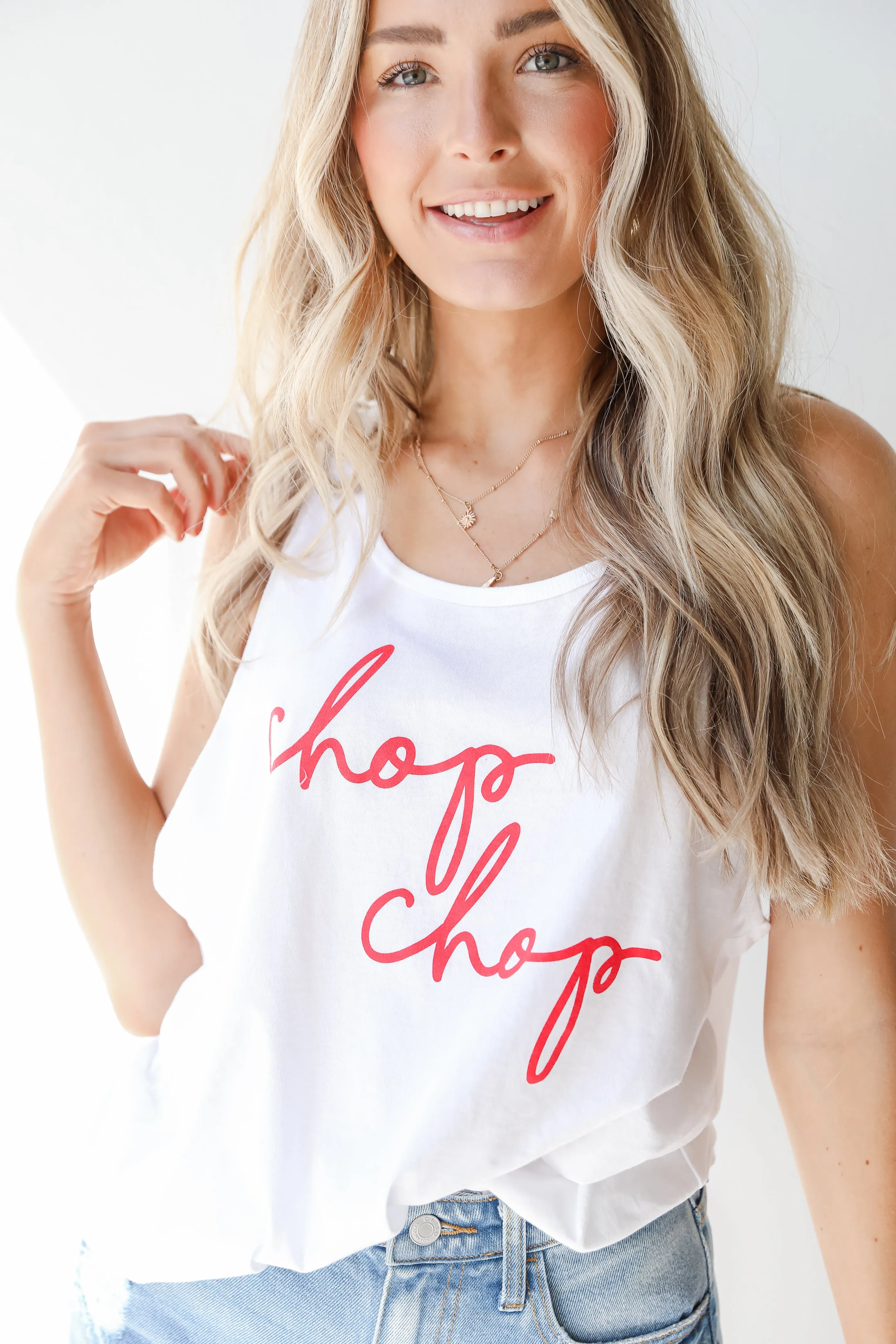 FINAL SALE - Chop Chop Graphic Tank