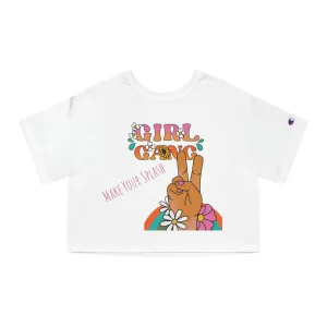 Girl Gang Champion Women's Heritage Cropped T-Shirt