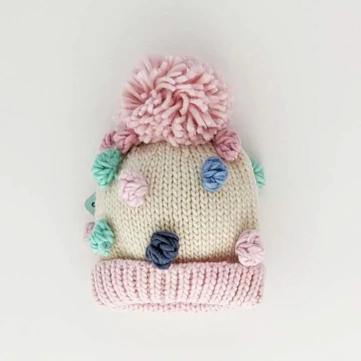 Girls Popcorn Knit Hat