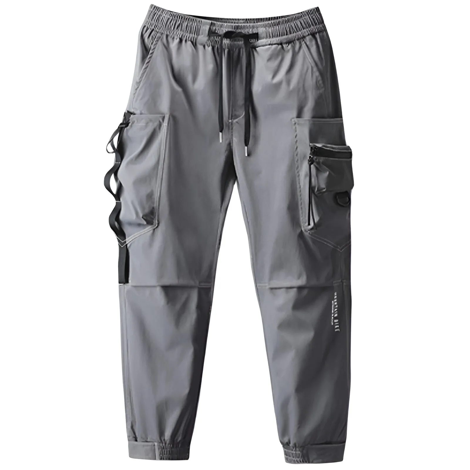 Grey Techwear Pants