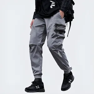 Grey Techwear Pants