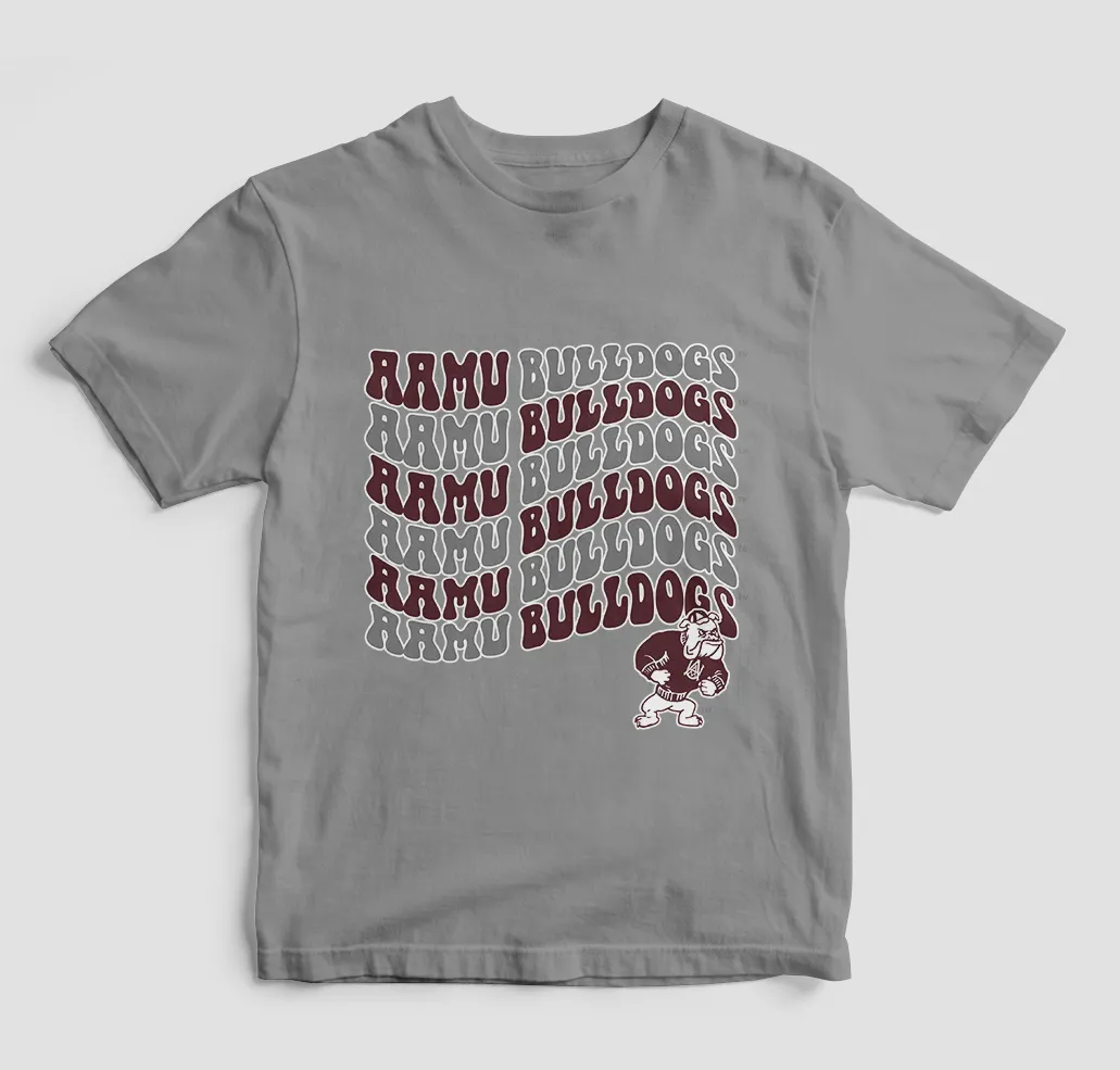 Groovy Aamu Bulldogs T-Shirt (Various Colors)