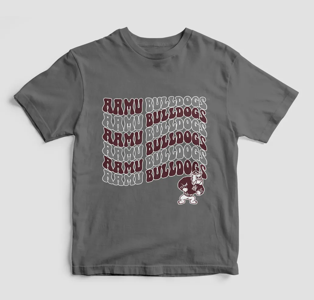 Groovy Aamu Bulldogs T-Shirt (Various Colors)