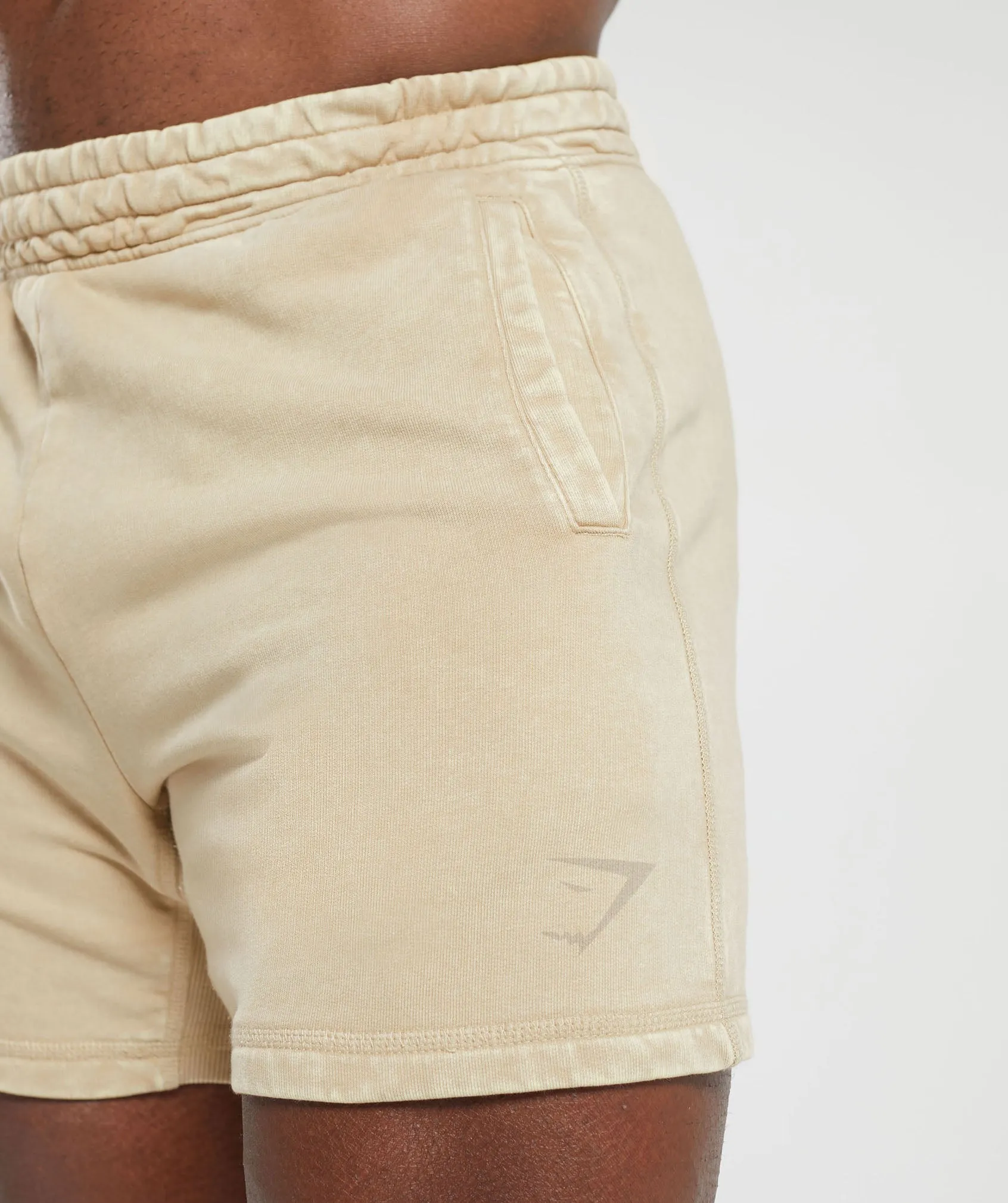 Gymshark Heritage 5" Shorts - Desert Beige