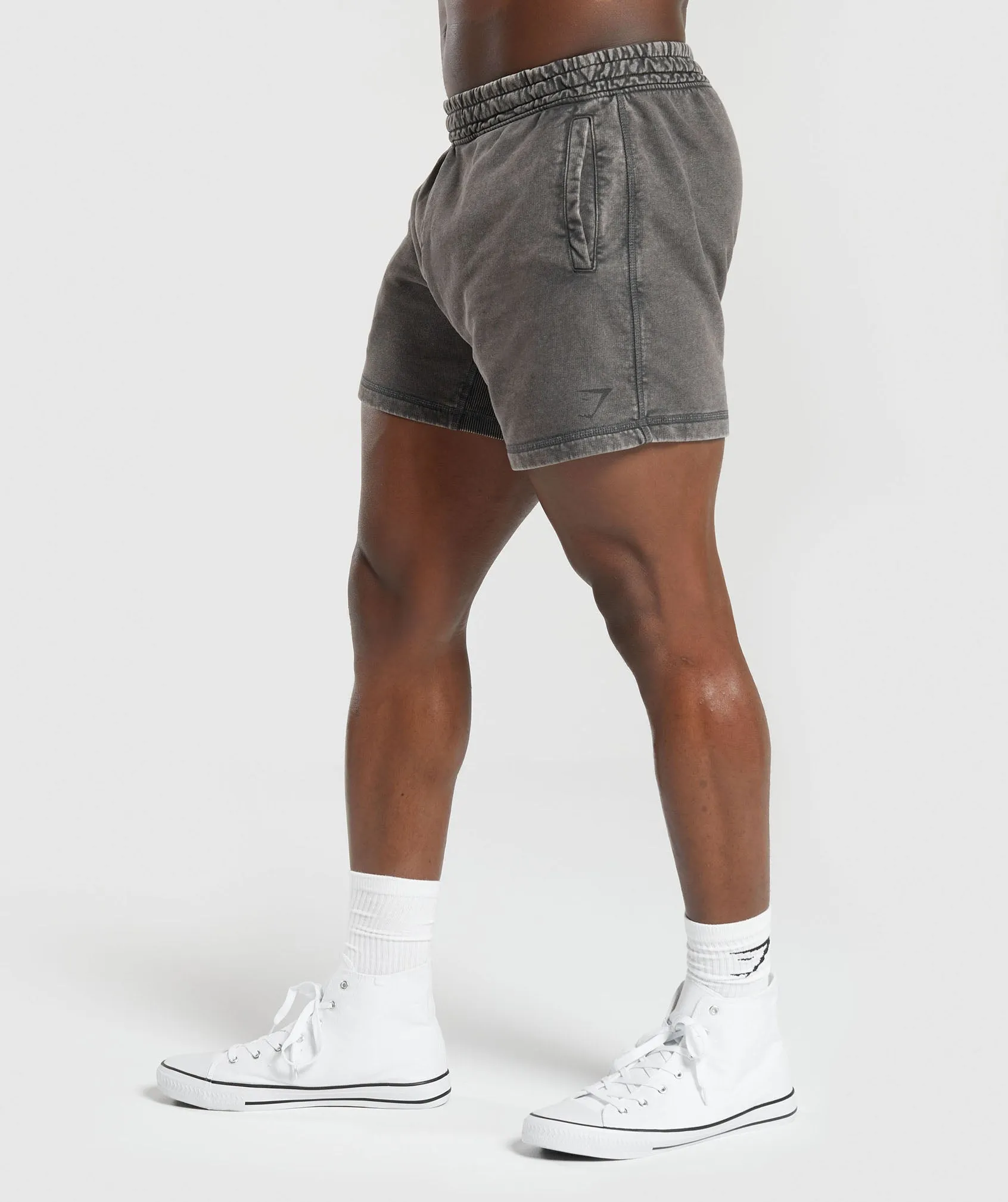 Gymshark Heritage 5" Shorts - Onyx Grey