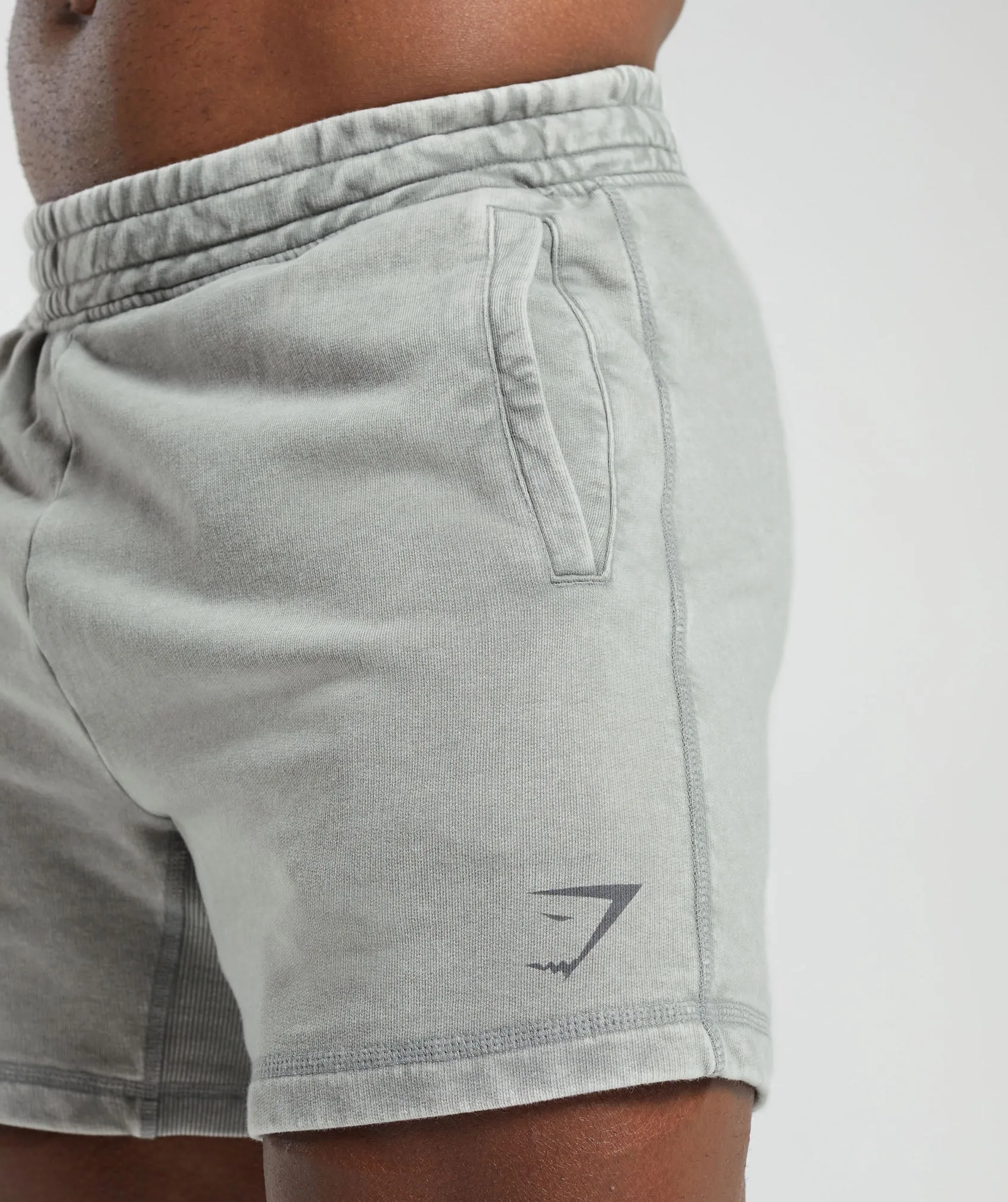 Gymshark Heritage 5" Shorts - Smokey Grey