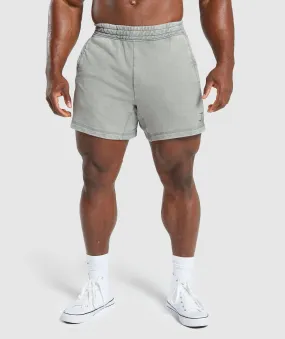 Gymshark Heritage 5" Shorts - Smokey Grey