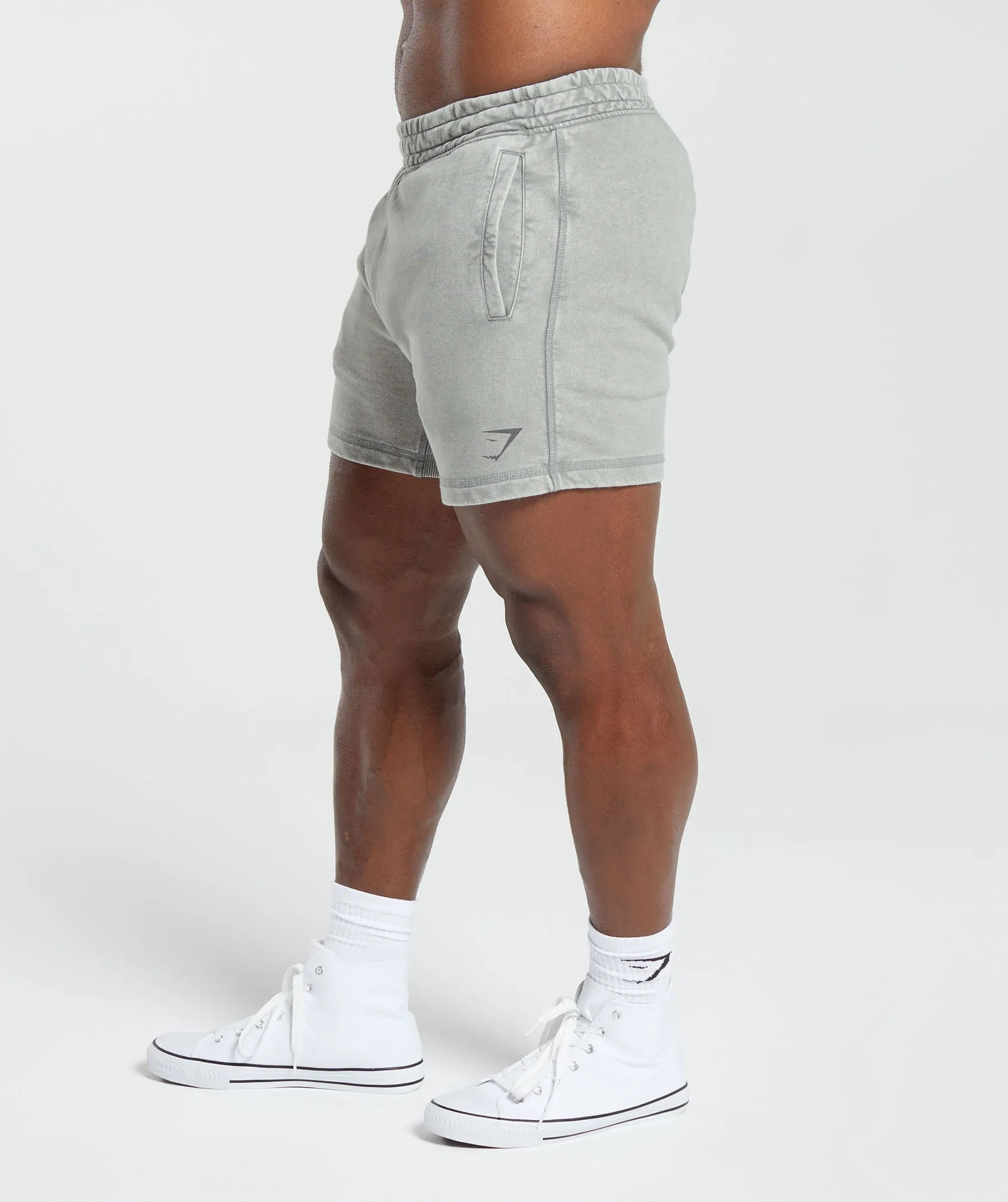 Gymshark Heritage 5" Shorts - Smokey Grey