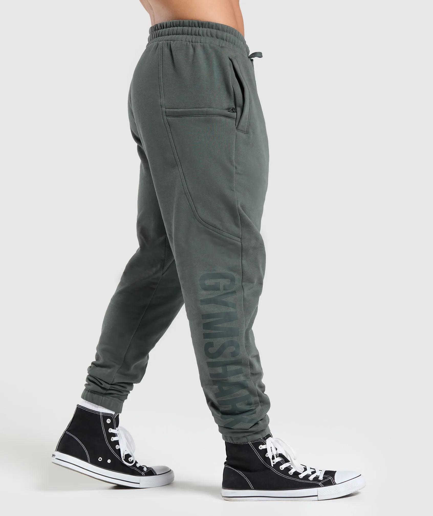 Gymshark Power Joggers - Slate Teal