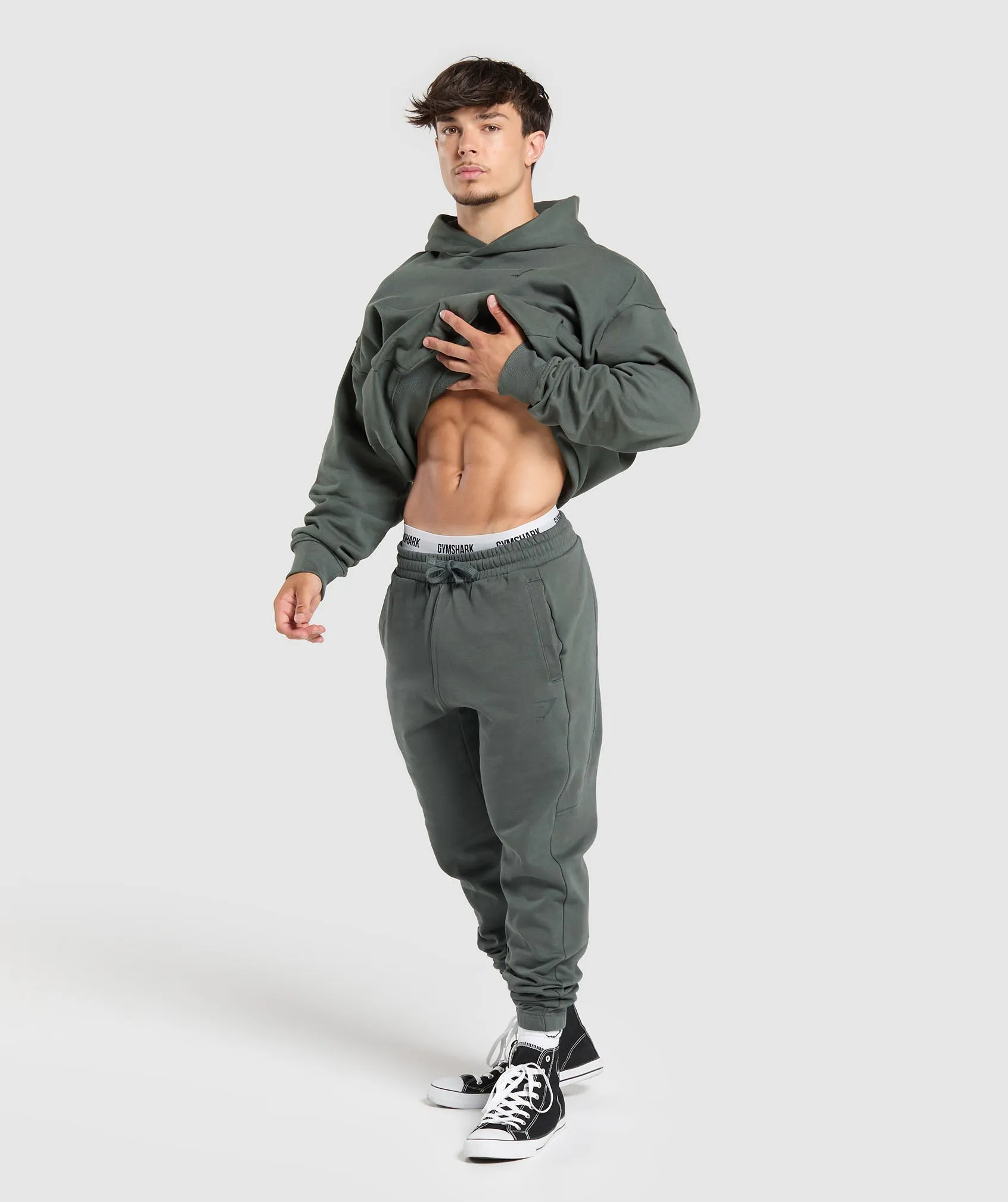 Gymshark Power Joggers - Slate Teal