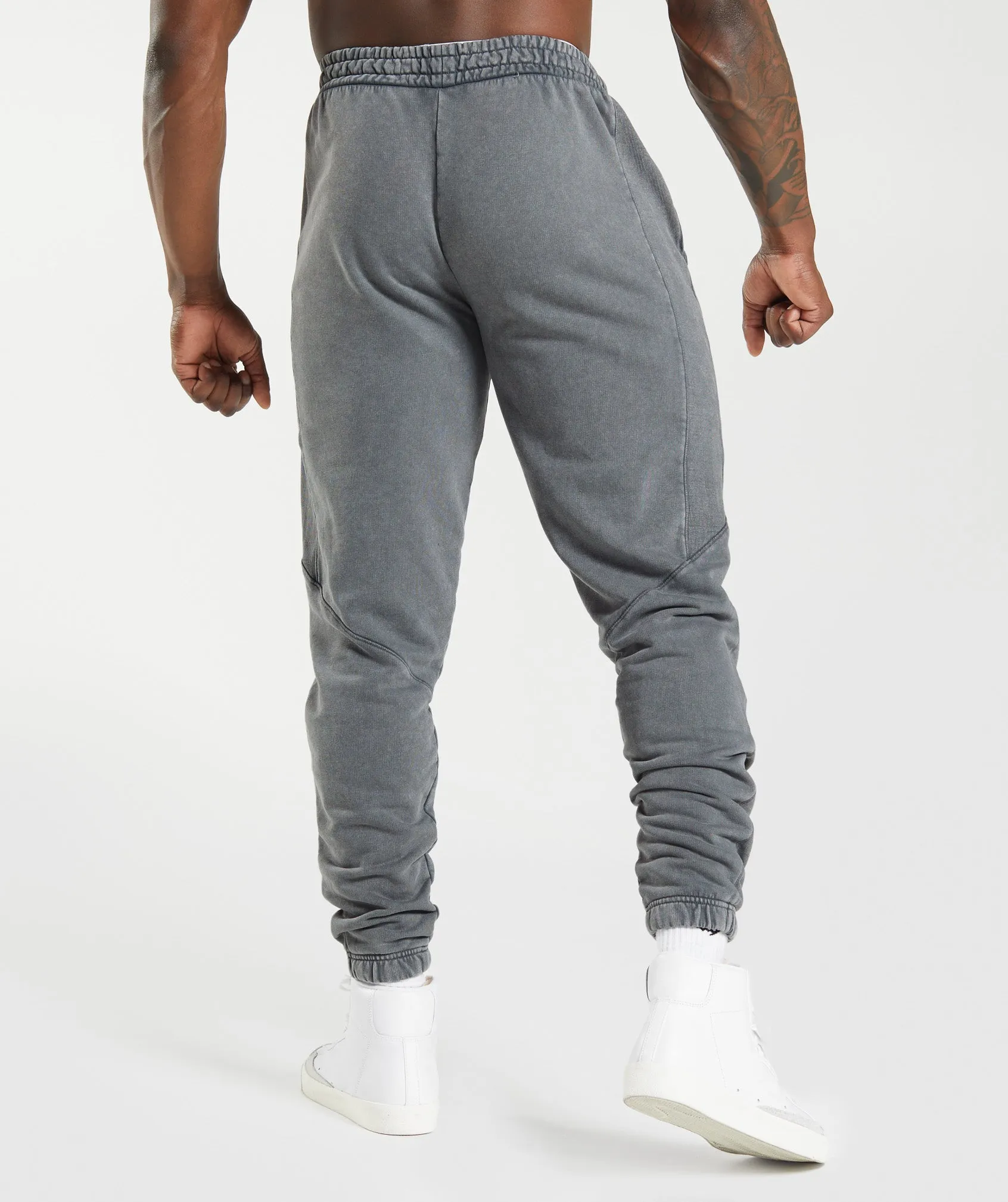 Gymshark Power Washed Joggers - Cosmic Grey