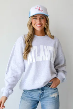 Heather Grey Atlanta Sweatshirt