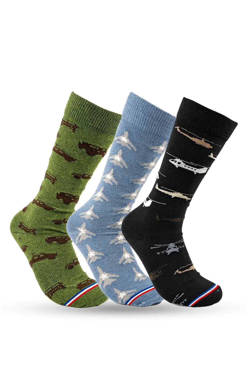 Heritage 3-Pack Bundle Crew Socks