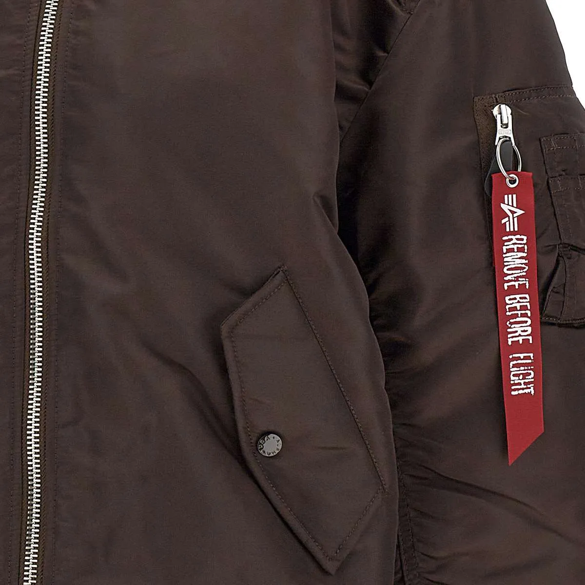 Heritage Bomber Jacket in Chocolate