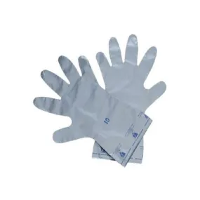 Honeywell North SilverShield SSG/6 Chemical Resistant Gloves, Size 6, Silver, Case of 50