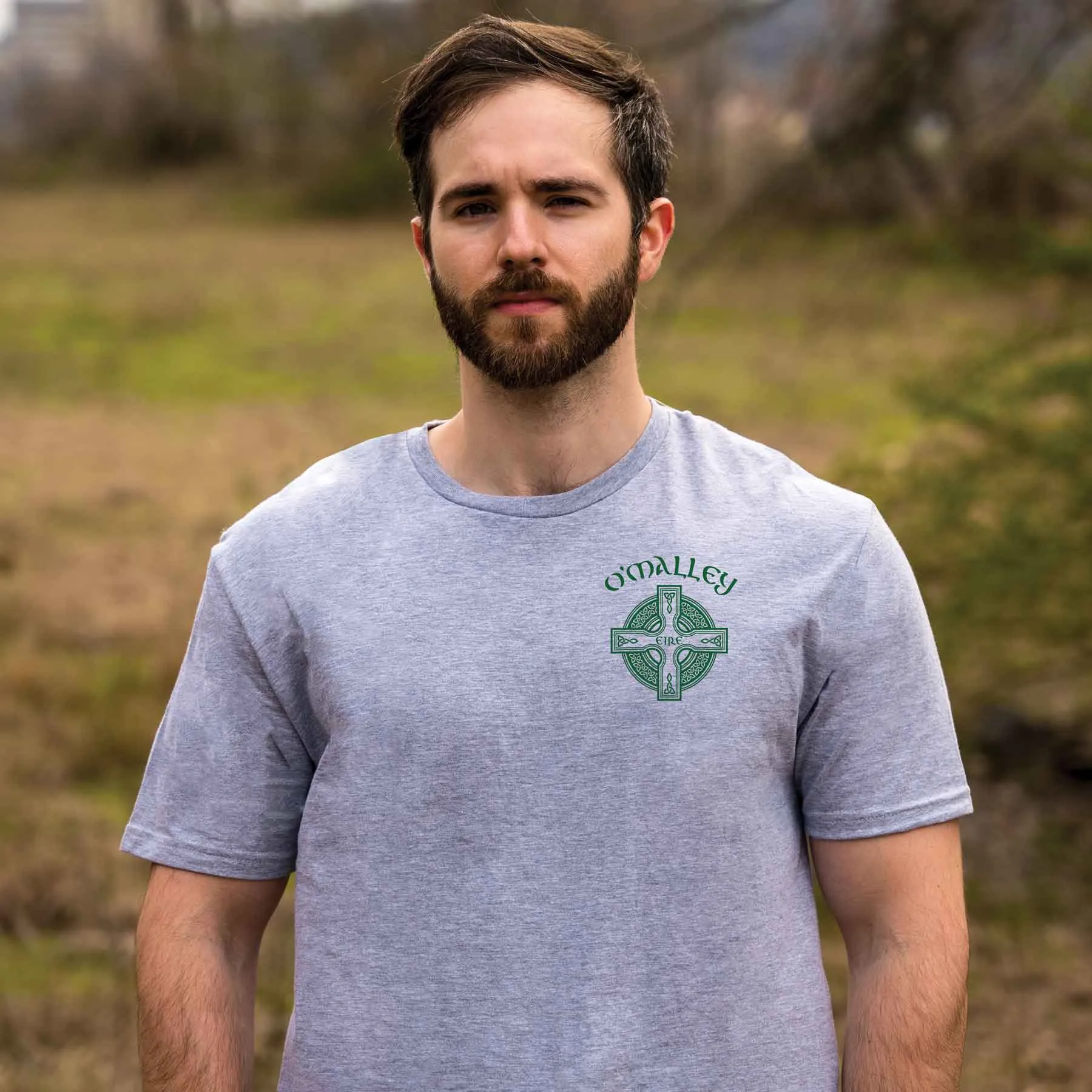 Irish Eire Stamp Personalized T-Shirt