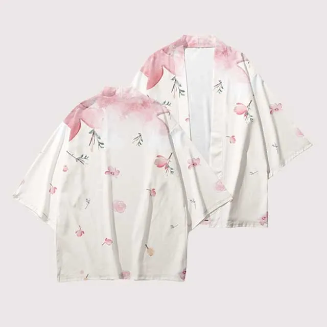 Japanese Haori Pink Designs