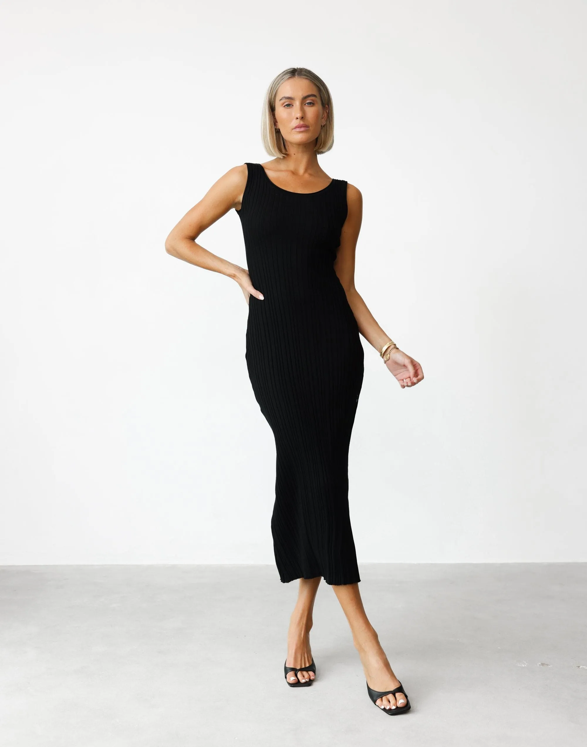 Josefina Maxi Dress (Black)