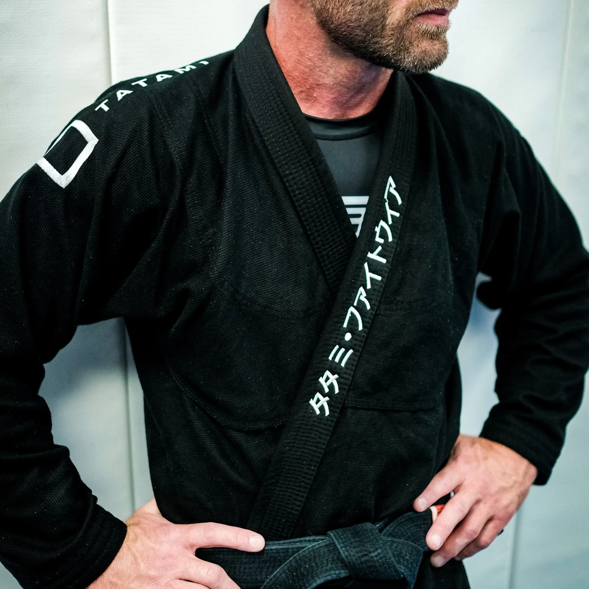 Kimono Brazilian Jiu Jitsu TATAMI Katakana Jiu Jitsu Gi - Negru