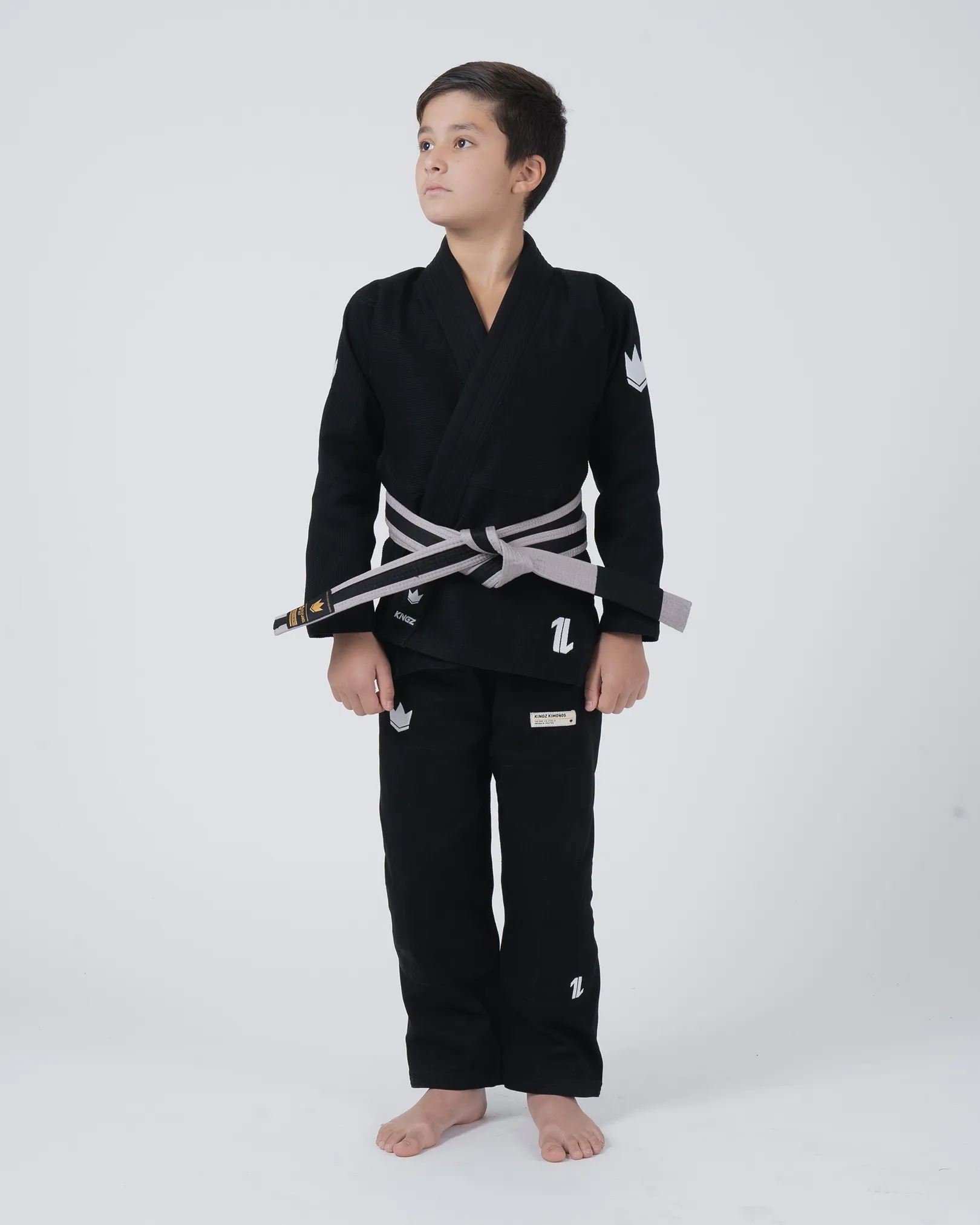 Kingz The ONE V2 Kids BJJ Gi - Black