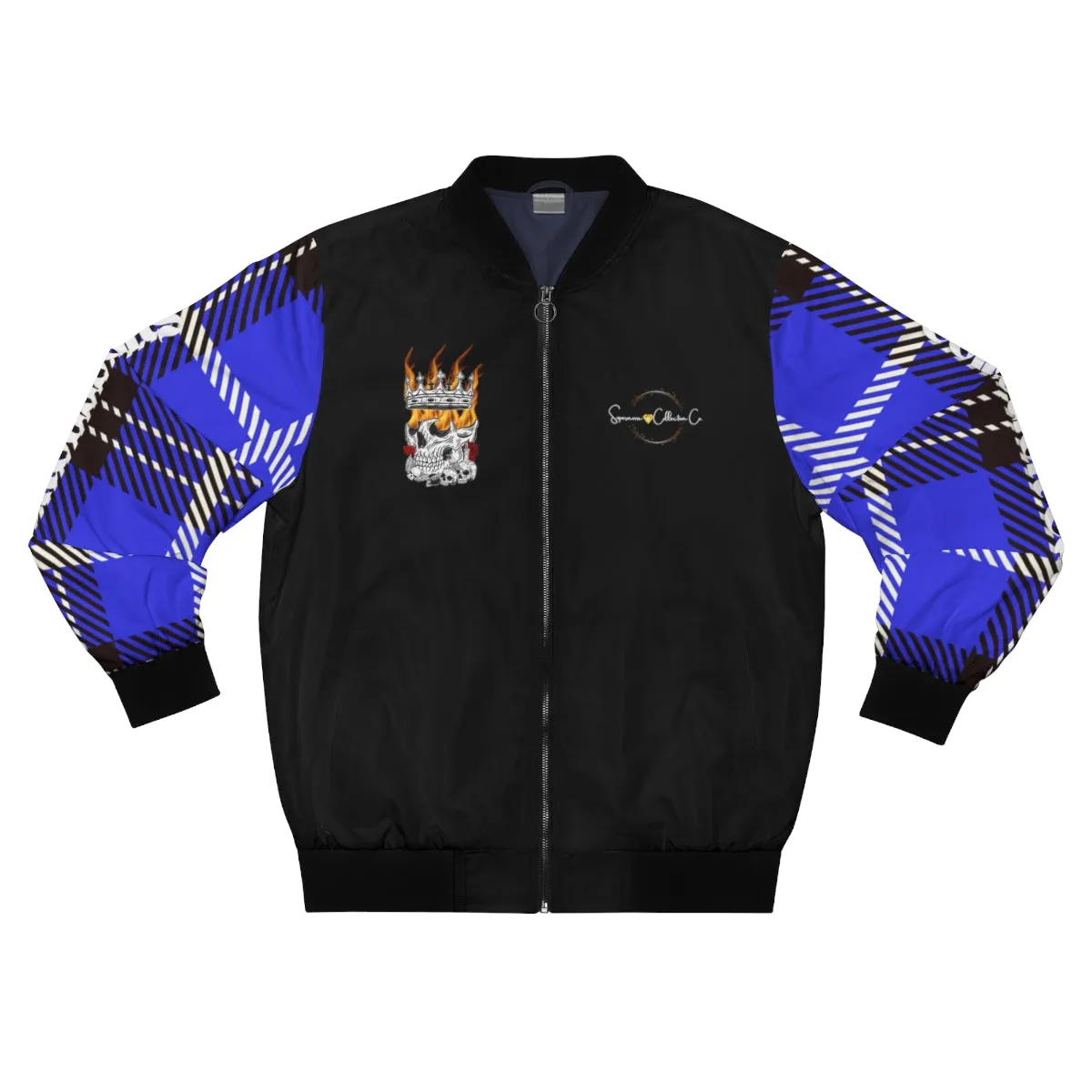 La Familia Fire Skull Bomber Jacket