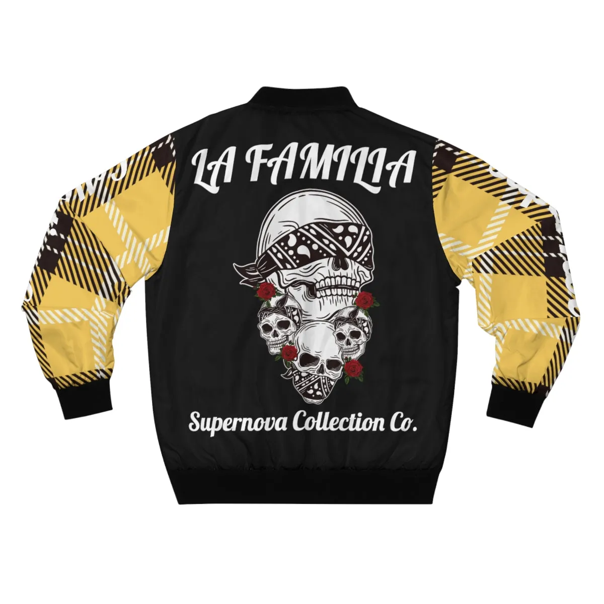 La Familia yellow Bomber Jacket