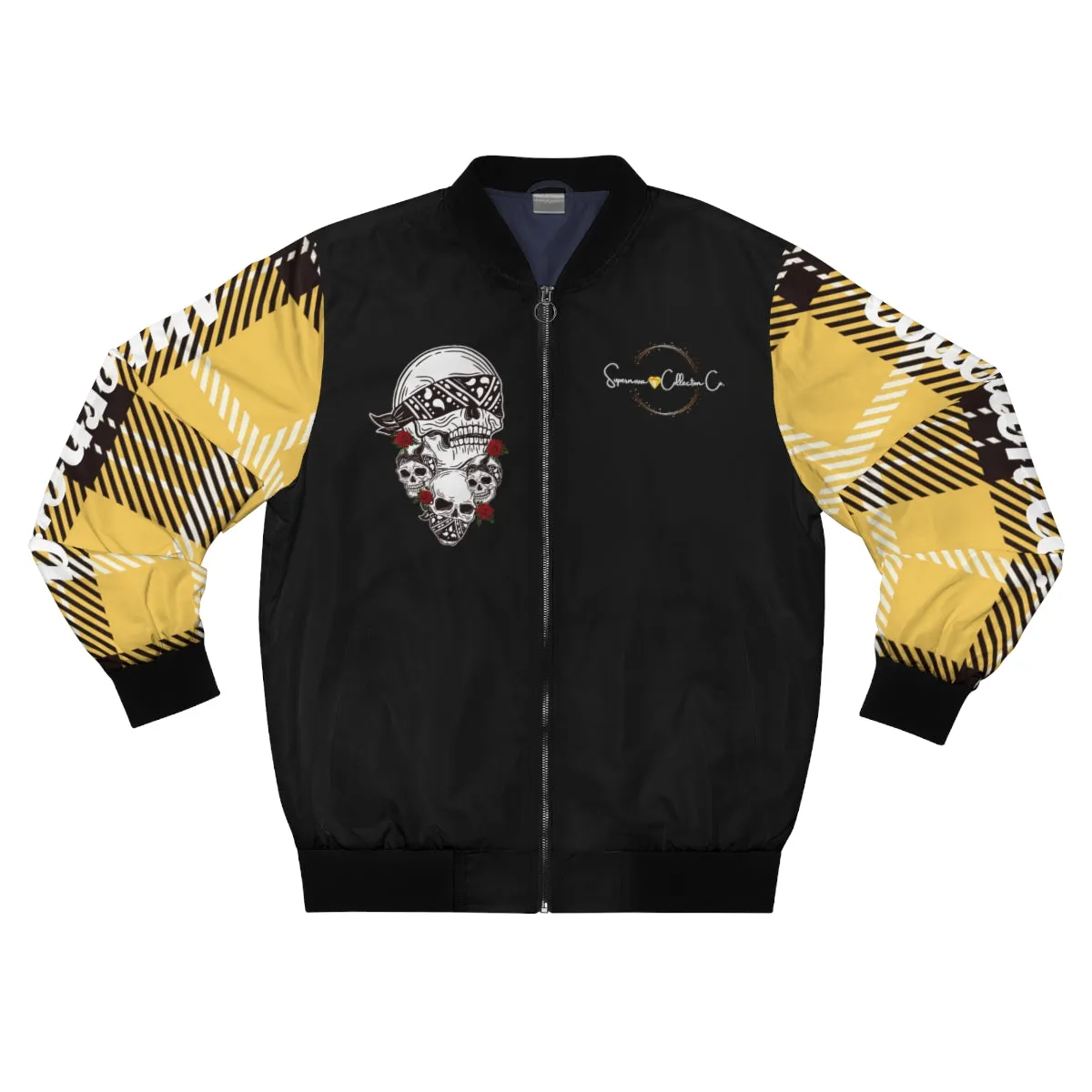 La Familia yellow Bomber Jacket