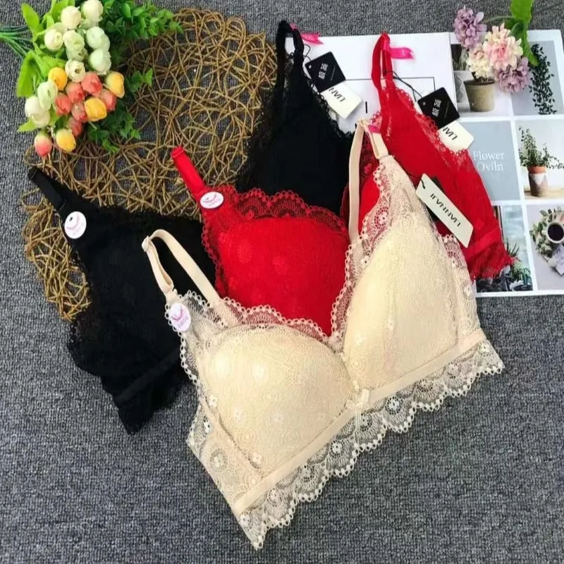 Lace padded bra for women ladies & girls