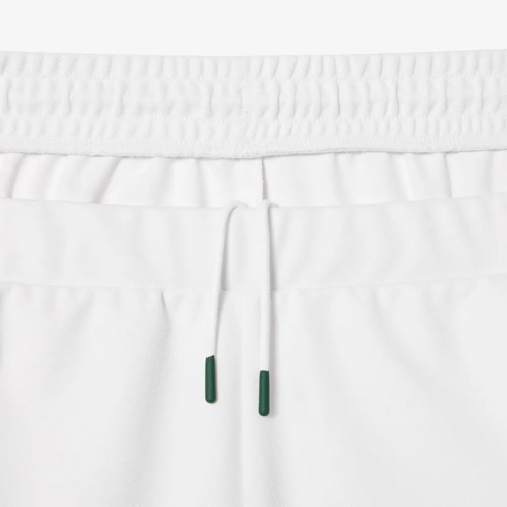 Lacoste Men's Recycled Fiber Tennis Short - White