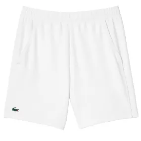 Lacoste Men's Recycled Fiber Tennis Short - White