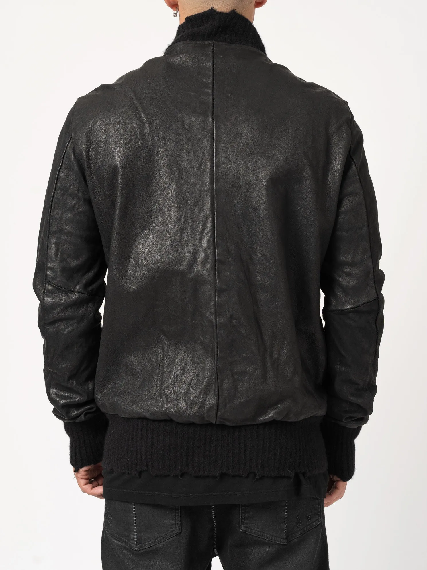 Leather Bomber