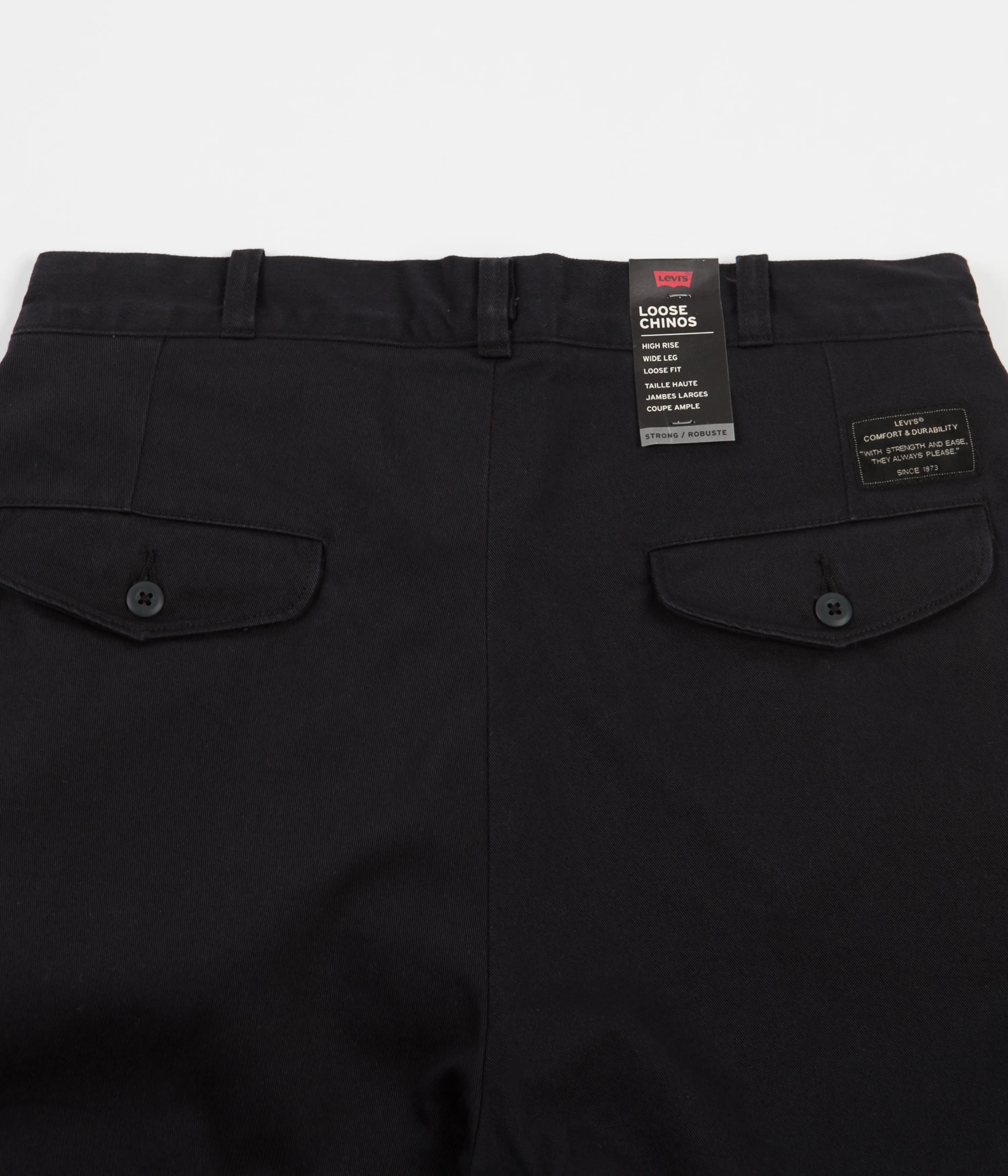 Levi's® Skate Loose Chinos - Black Twill