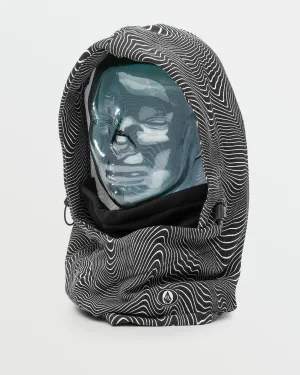 Mens Hydro Fleece Hood Thingy - Black Print