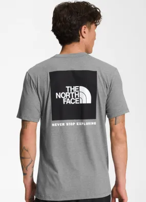 Men's SS Box Tee in TNF Medium Grey by The North Face