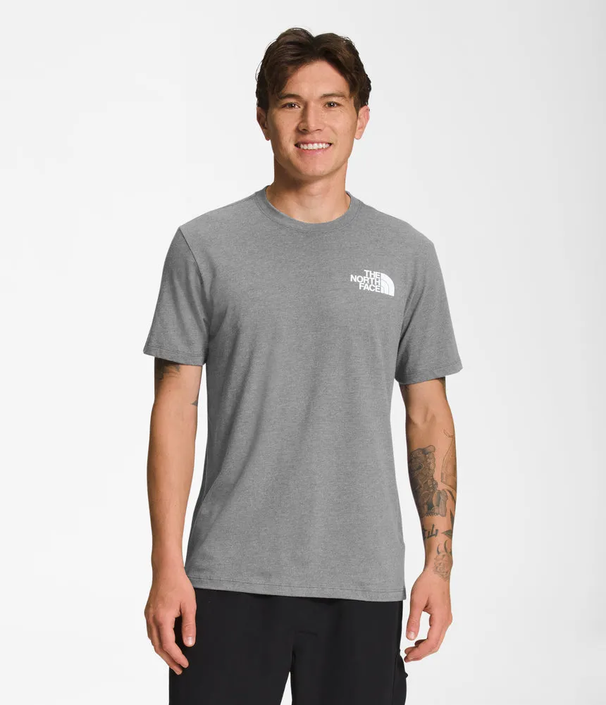 Men's SS Box Tee in TNF Medium Grey by The North Face