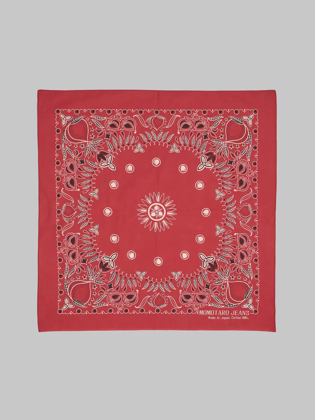 Momotaro AS-60 Original Bandana Red