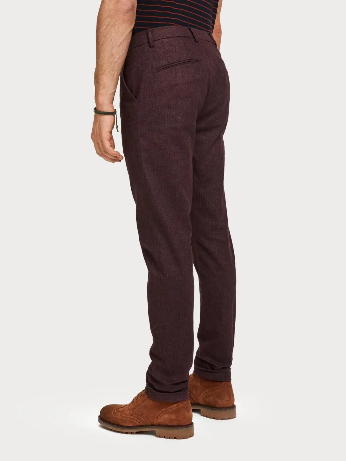 Mott Trousers (Maroon)